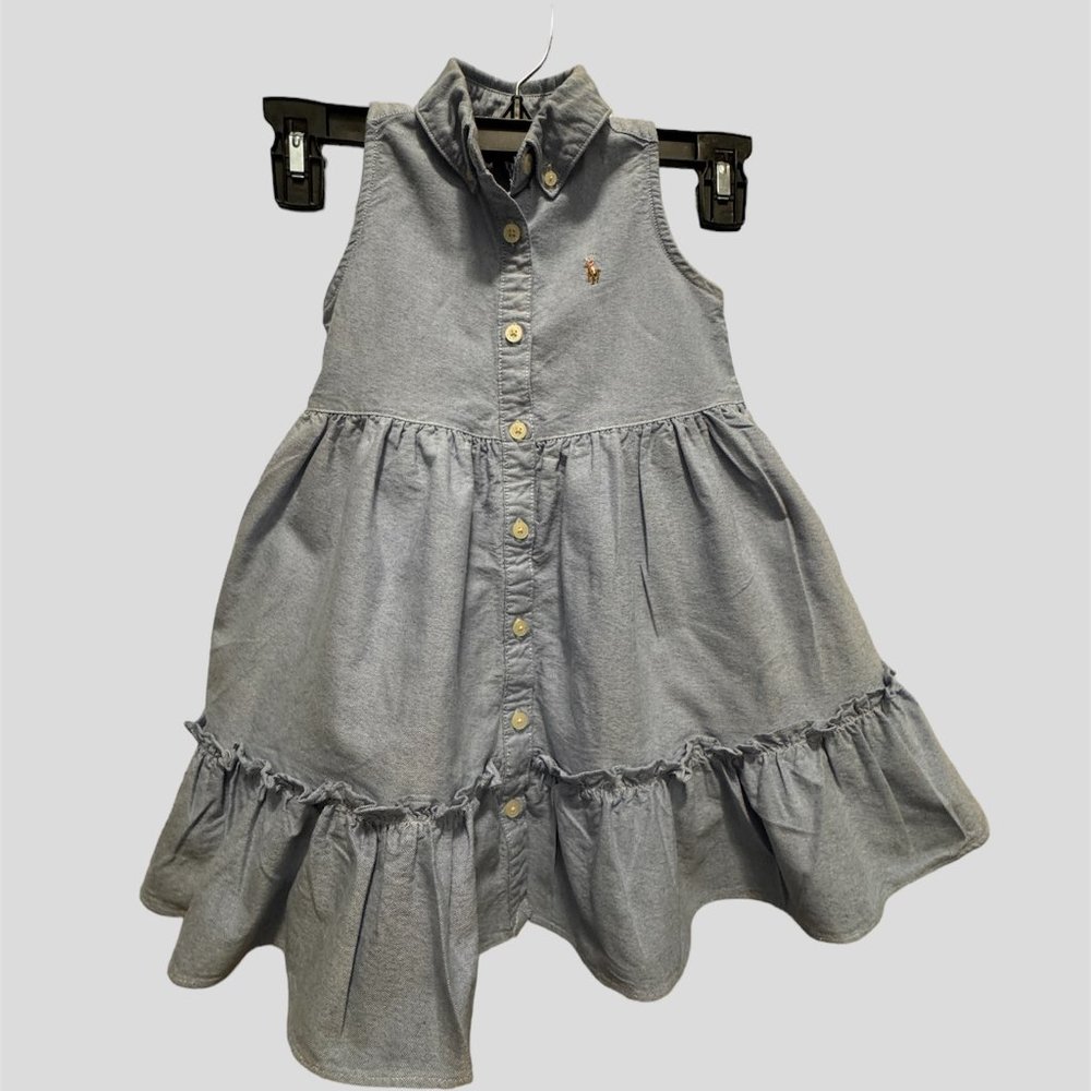 Ralph Lauren size 3T sleeveless jean dress